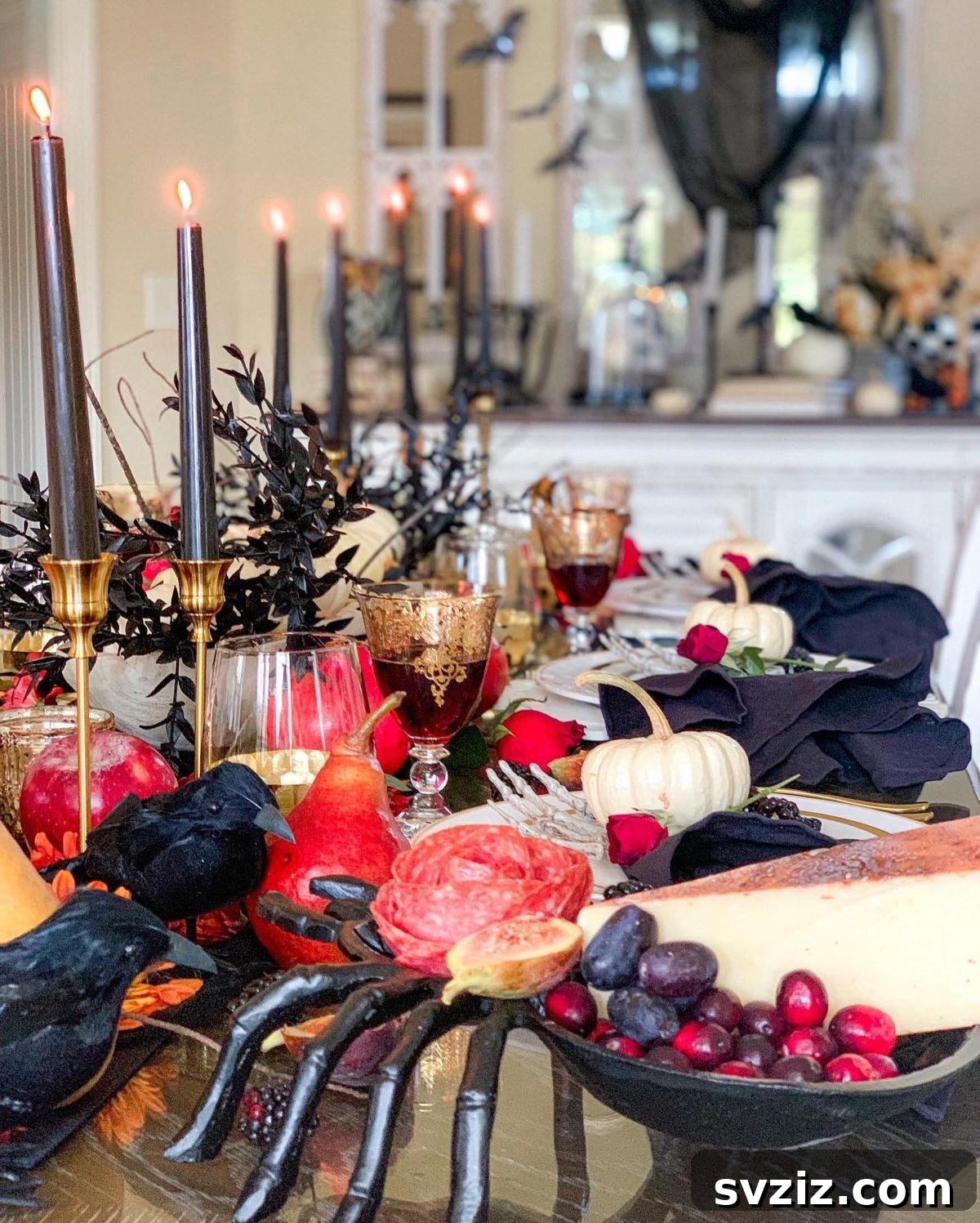 Transform Your Table: Haunting Halloween Decor Inspirations 10 garden of magic