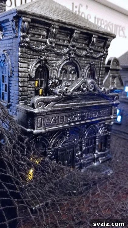 Spine-Chilling Interiors: 31 Scary Halloween Decor Ideas 12 Spooky Halloween Village