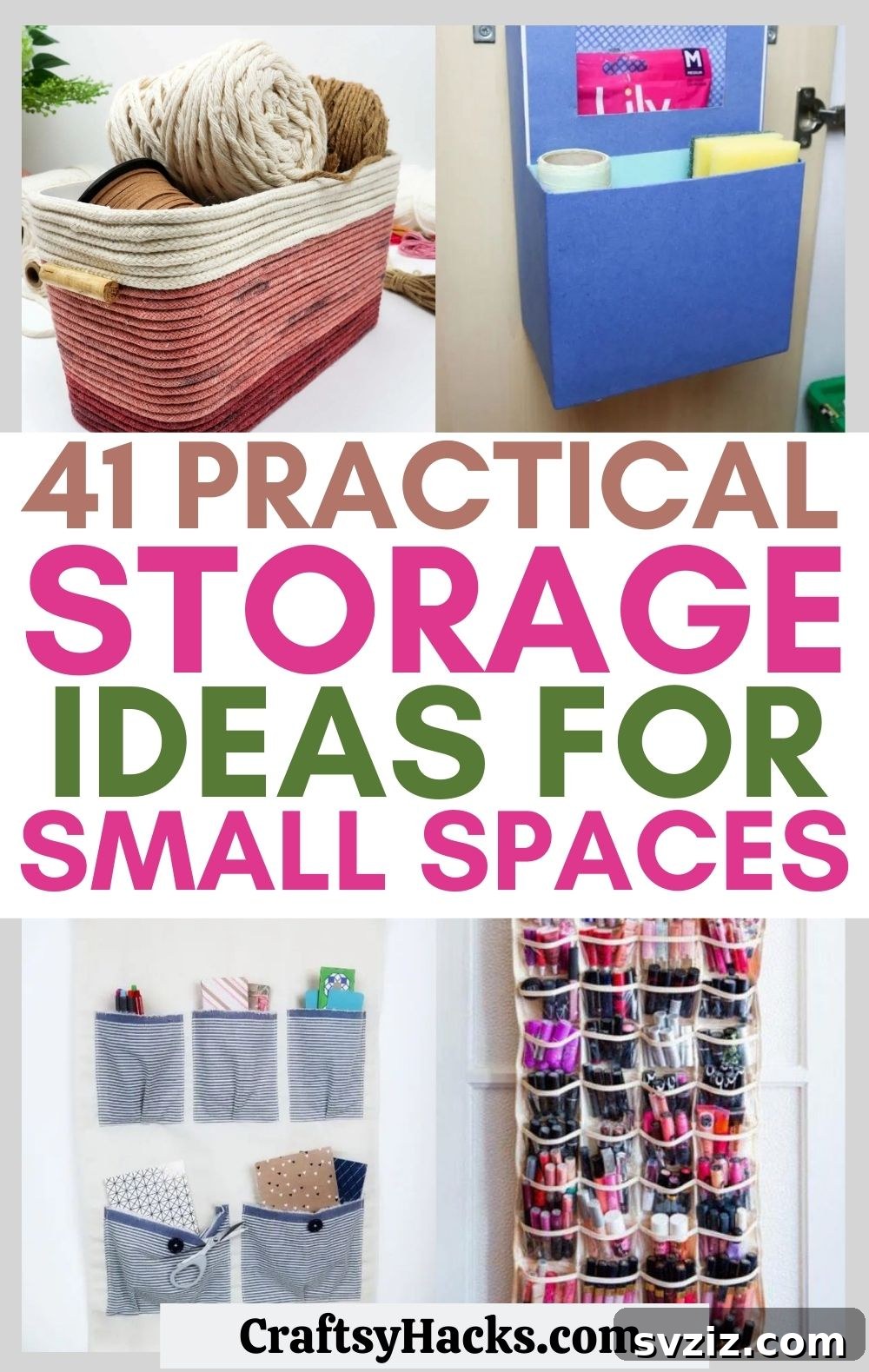 Small space organization ideas for every room