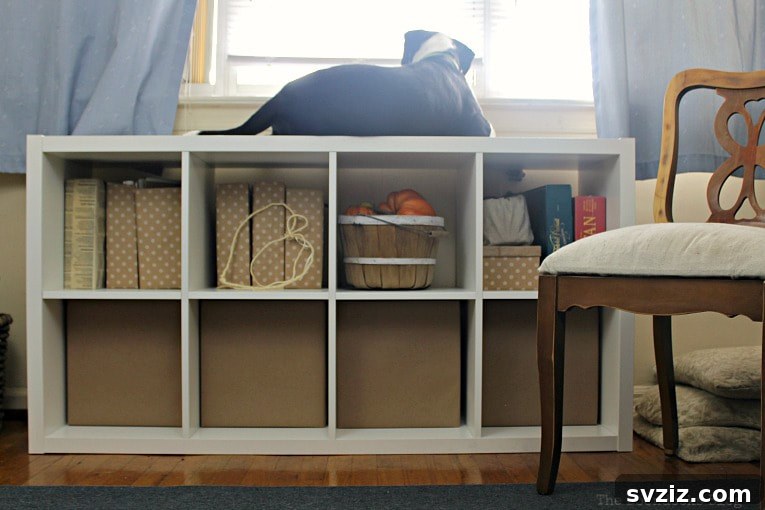 DIY cardboard paper cubes organizer for affordable home storage