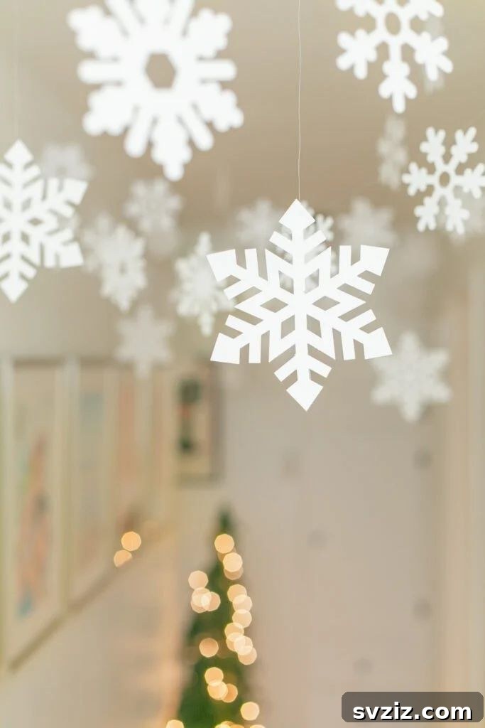 41 Quick & Easy Christmas Crafts to Finish in 15 Minutes 40 Enchanting Snowflake Decorations for Magical Winter Holidays