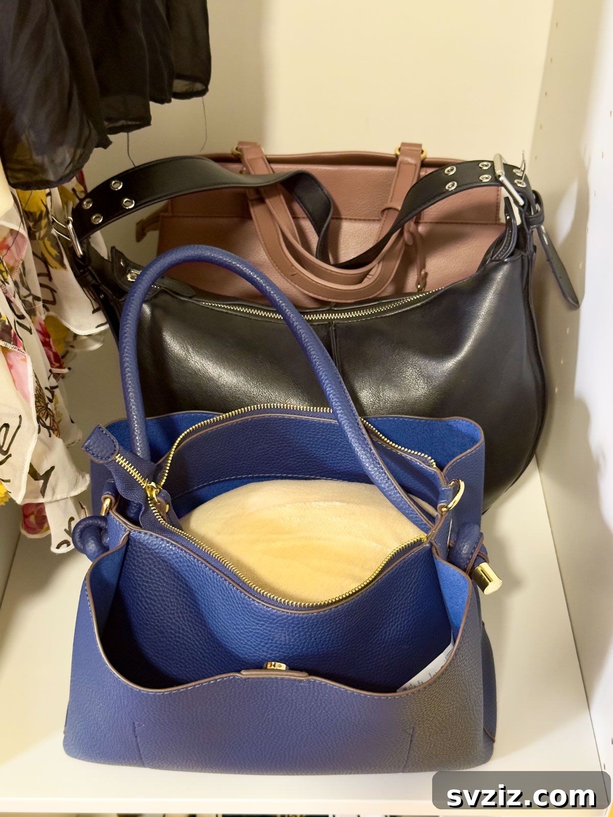 Fill Your Purses with Pillows to Prevent them from Deforming