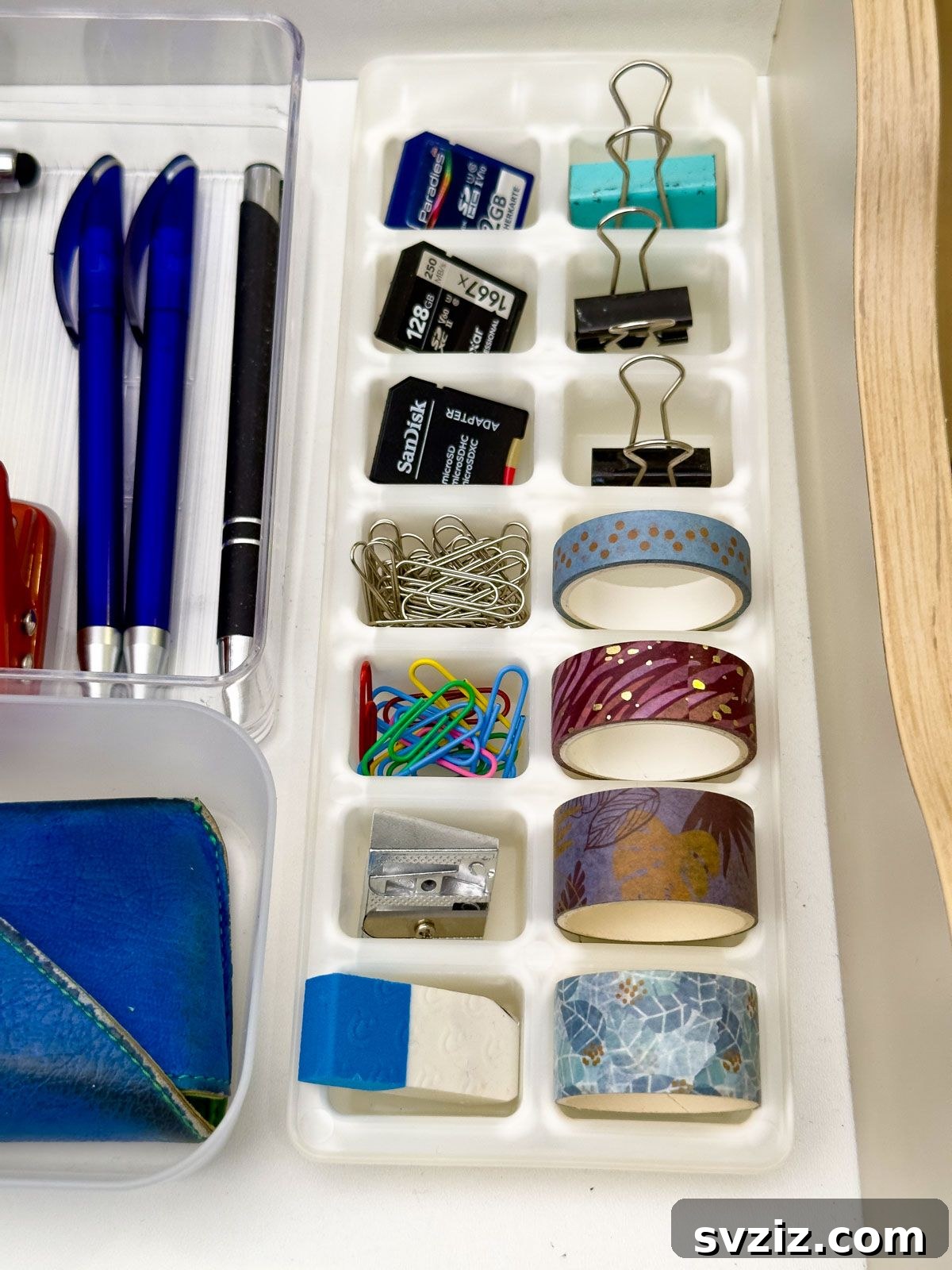 Ice Tray to Organize Small Objects