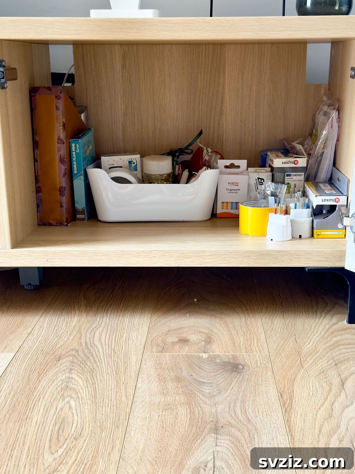 Focus on One Drawer or Cupboard at a Time