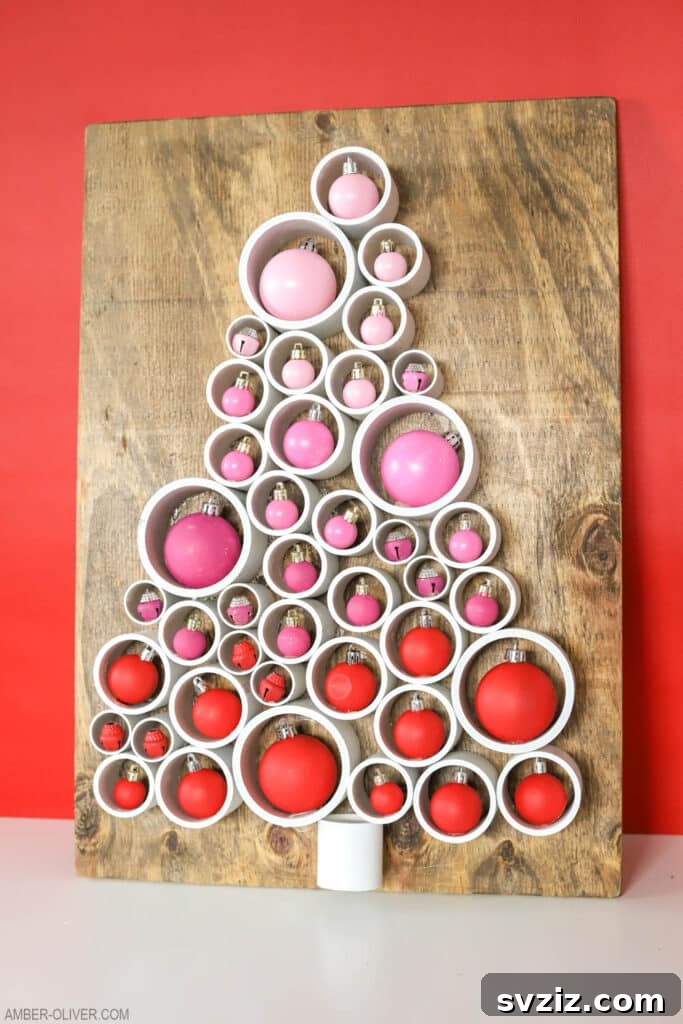 Modern PVC Christmas Tree