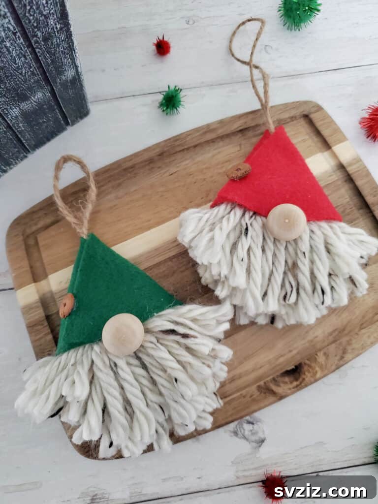 Gnome Christmas Ornaments