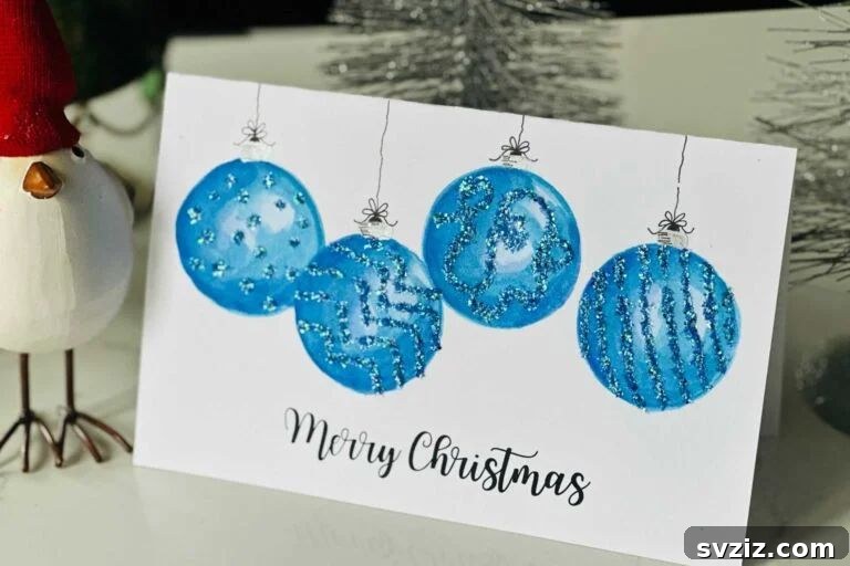 Watercolor Christmas Cards