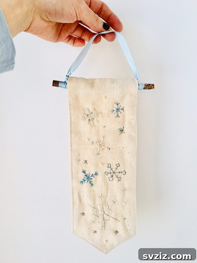 Snowflake Door Hanger