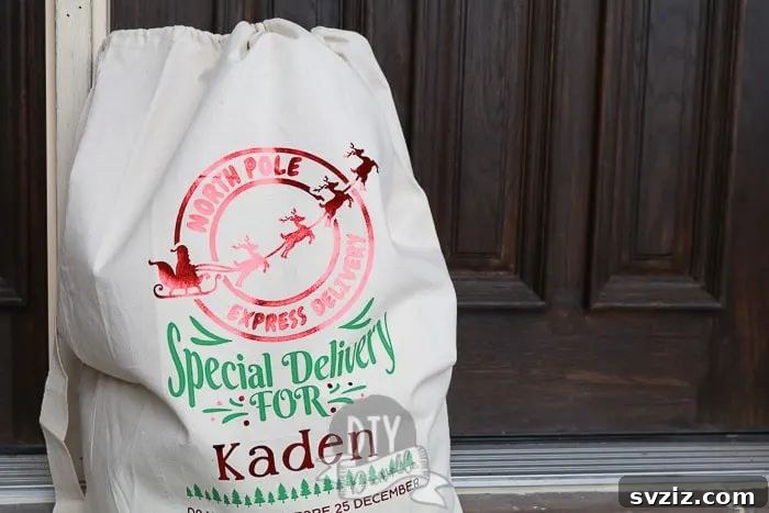  Personalized Christmas Bags 