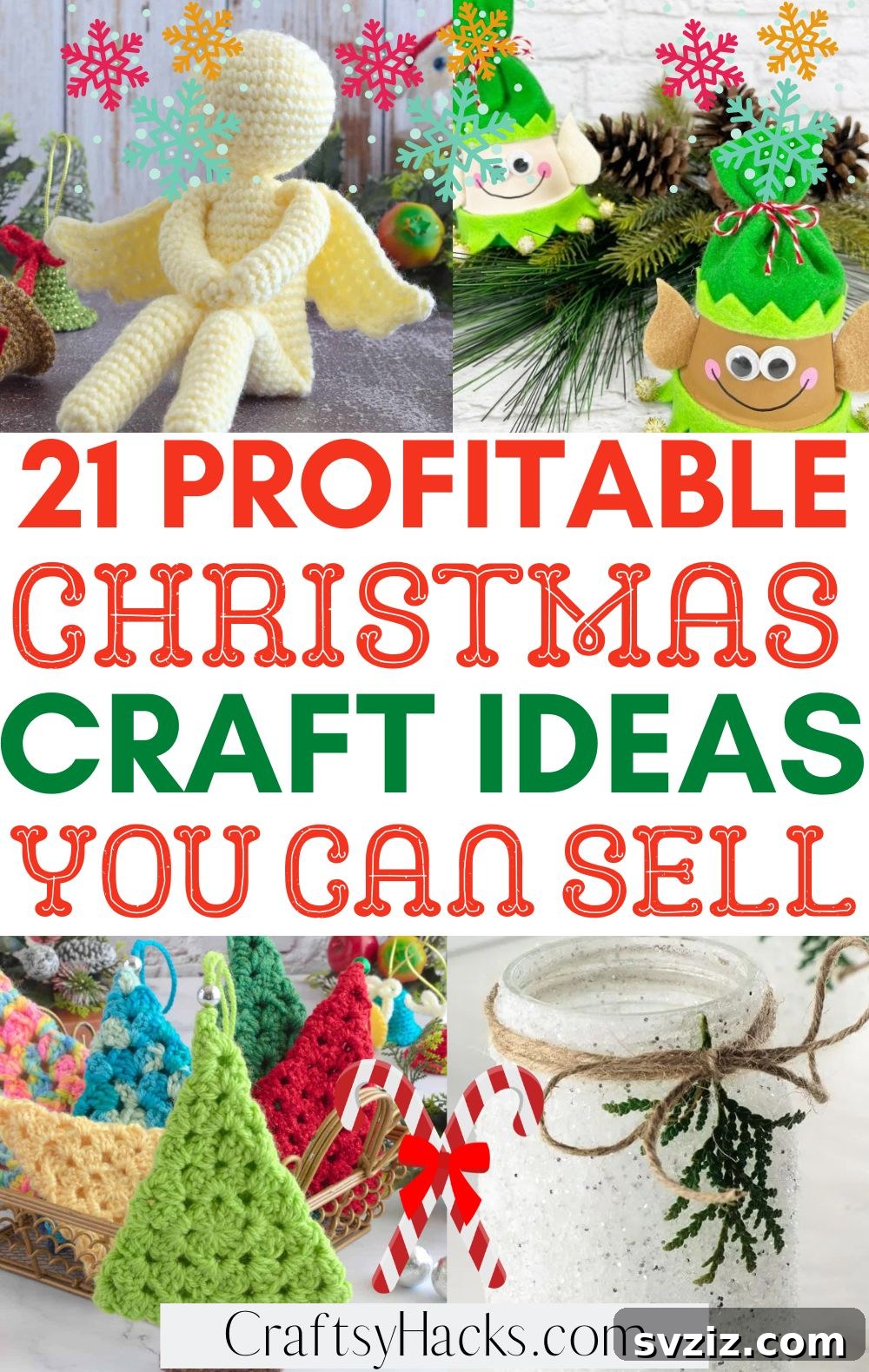 Festive Christmas Crafts That Sell Like Crazy