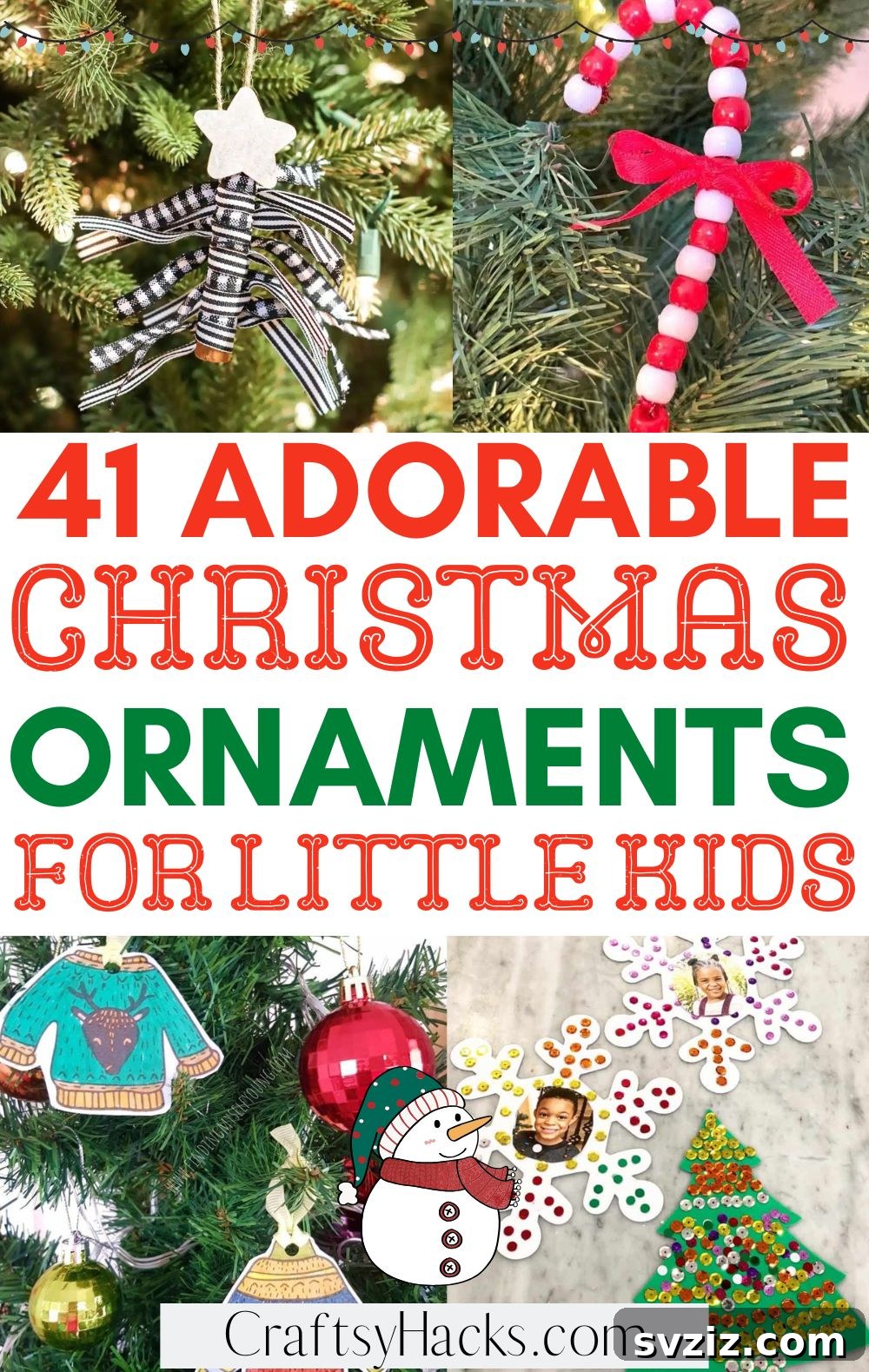 Delightful DIY Christmas Ornaments for Kids: Craft Festive Memories with Little Ones
