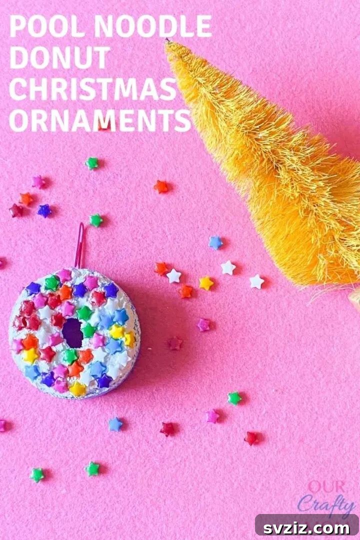 Sweet DIY Donut Christmas Ornaments for a Playful Tree