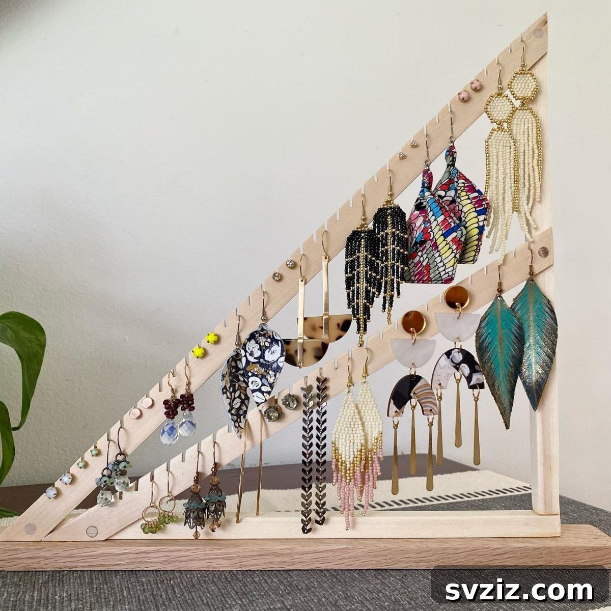 DIY Earring stand