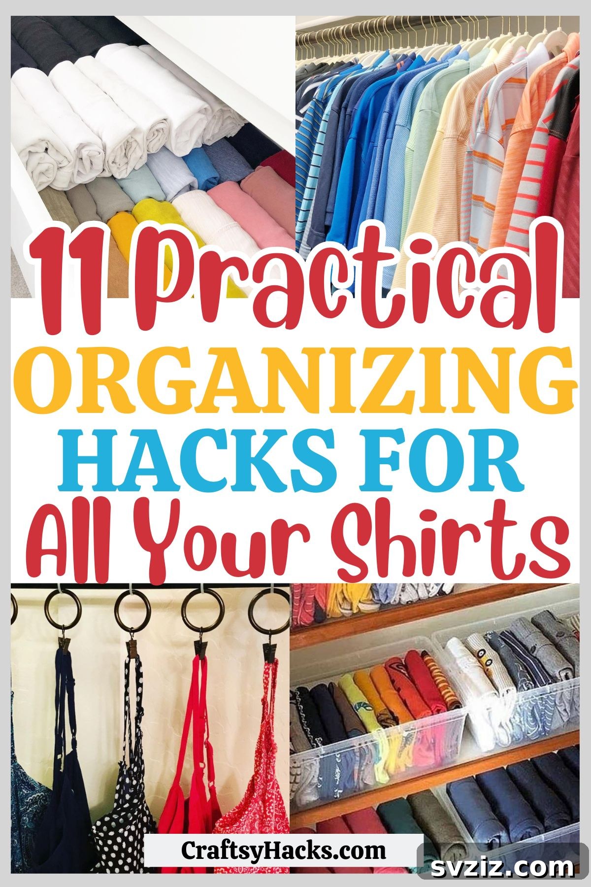 Smart Solutions for Shirt Storage 2 Elevate Your Wardrobe: 11 Genius Shirt Organization Hacks for a Wrinkle-Free Closet