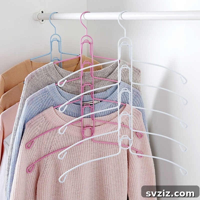 Smart Solutions for Shirt Storage 7 Space Saving Clothes Hangers for Shirts