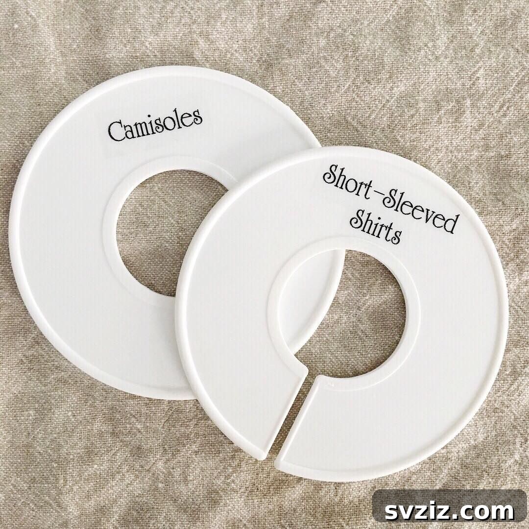 17 Genius Strategies for a Perfectly Organized Closet 18 Closet Rod Dividers