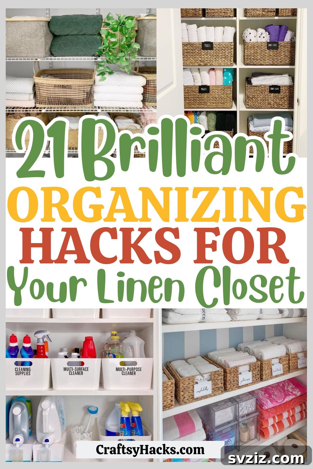 Transform Your Linen Closet: 21 Smart Storage Hacks 2 linen closet organization