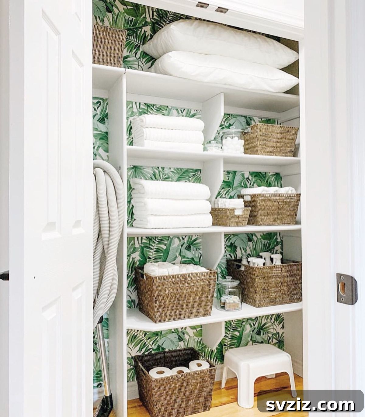 Transform Your Linen Closet: 21 Smart Storage Hacks 23 Floating Shelves
