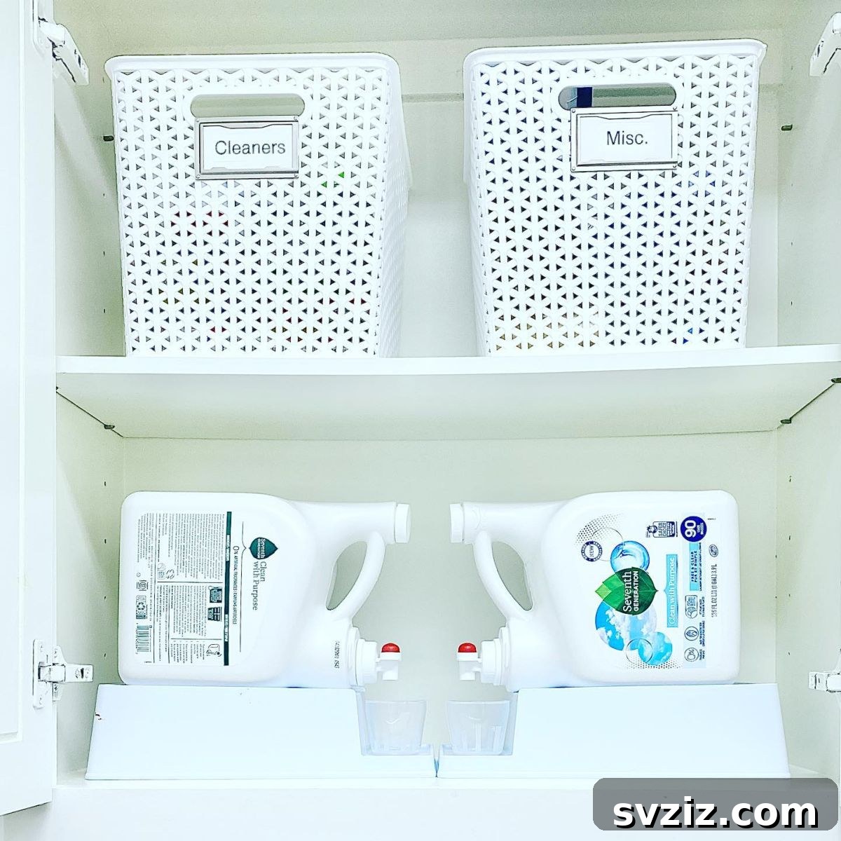 Tiny Laundry Room Triumph: Smart Storage Secrets 12 Upper Cabinet Storage