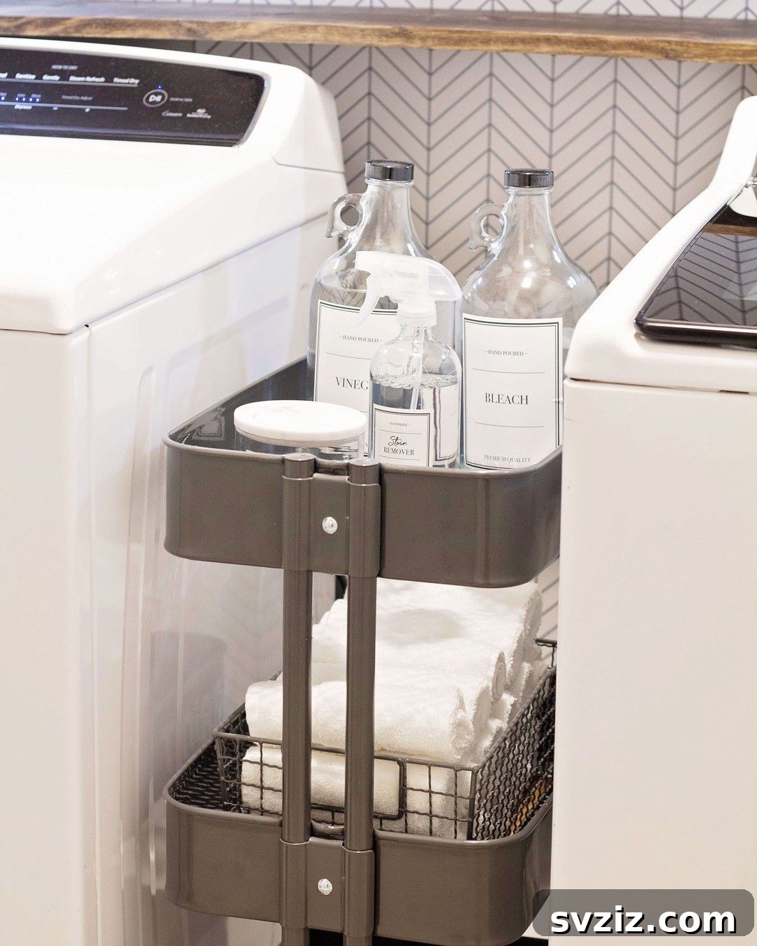 Tiny Laundry Room Triumph: Smart Storage Secrets 15 IKEA Raskog Rolling Cart