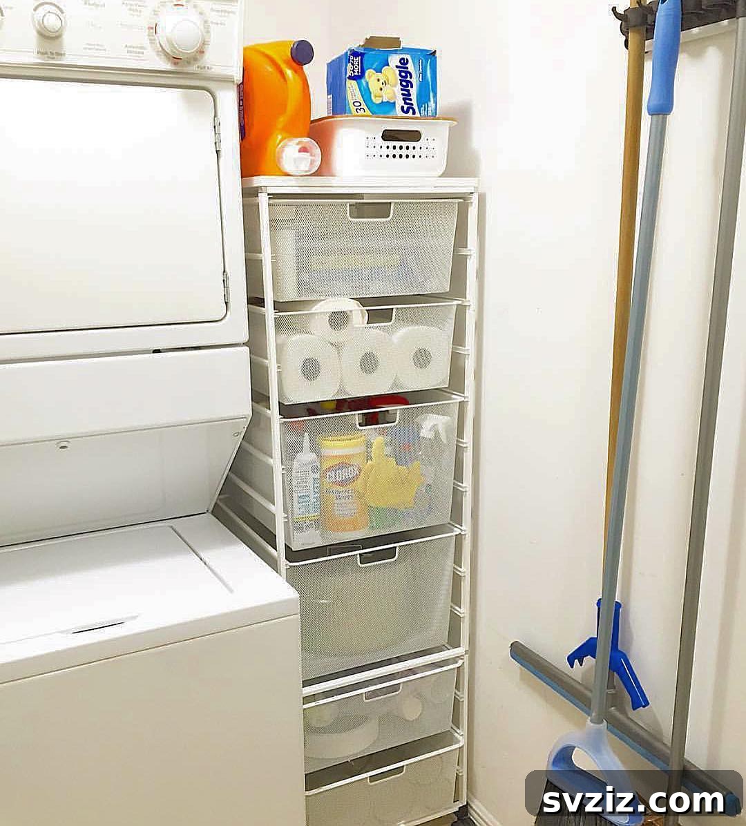 Tiny Laundry Room Triumph: Smart Storage Secrets 21 Wire Drawer Organizer