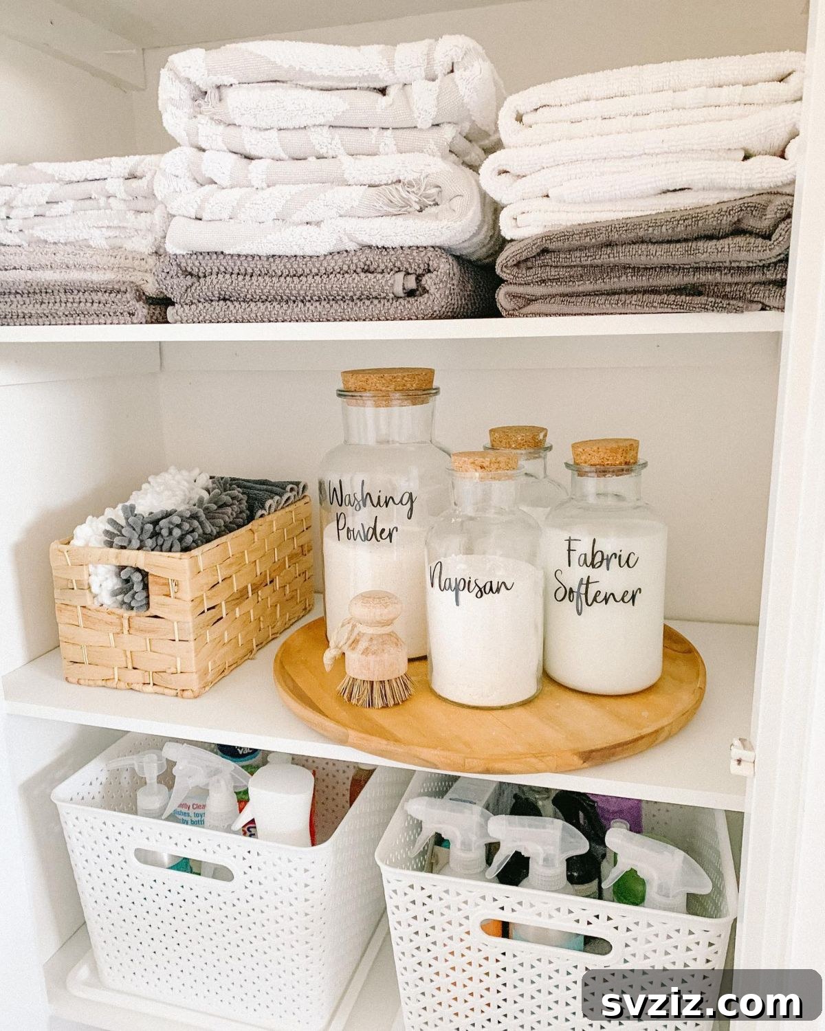Tiny Laundry Room Triumph: Smart Storage Secrets 7 Airtight Glass Jars