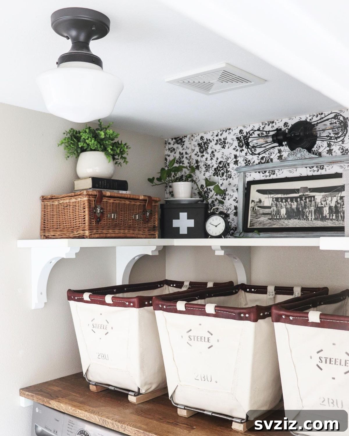 Tiny Laundry Room Triumph: Smart Storage Secrets 8 Canvas Laundry Bins