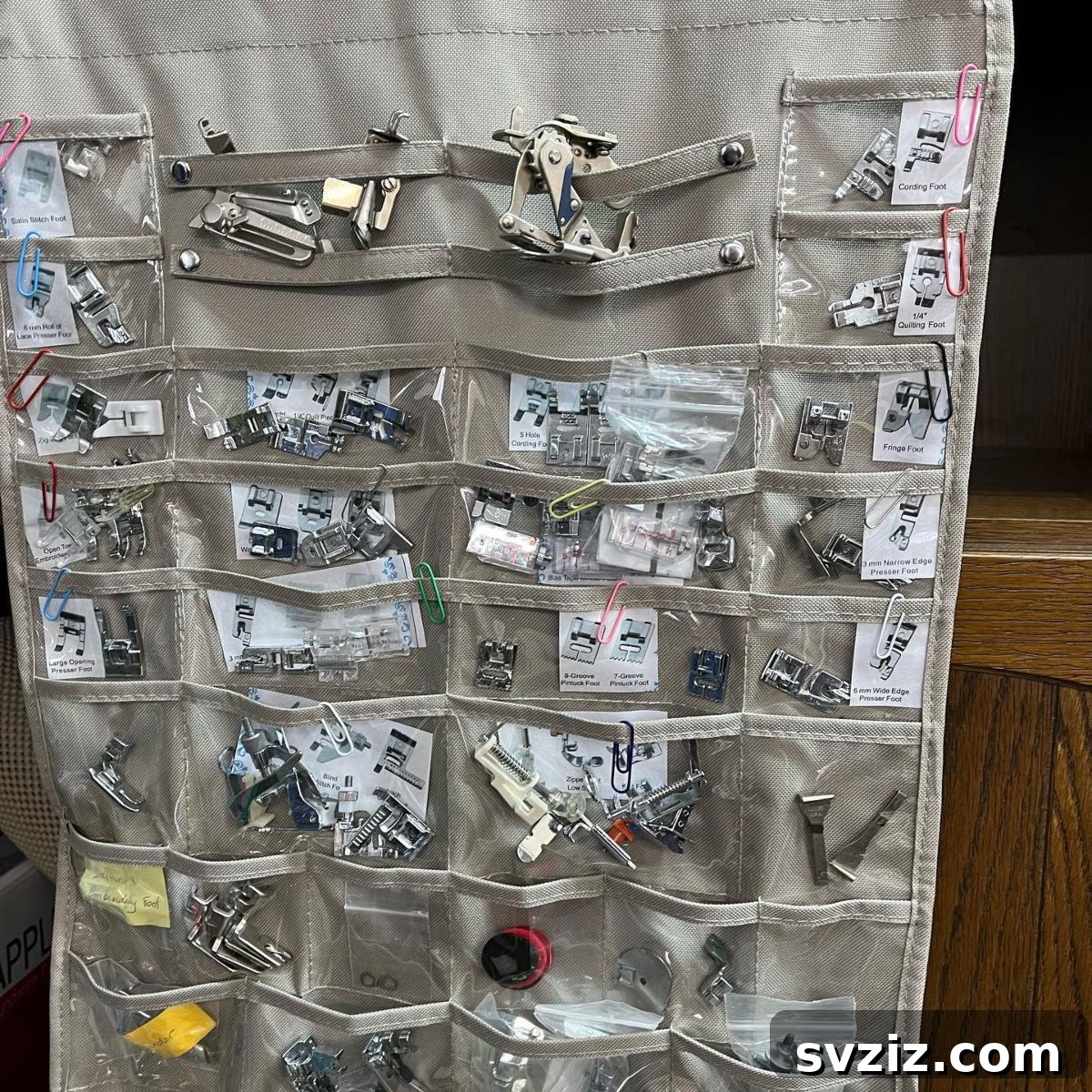 Jewelry Organizer for Sewing Machine Feet