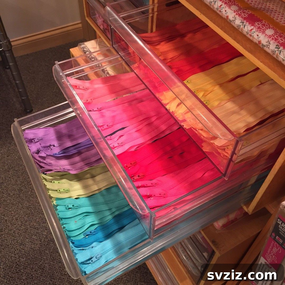 Zipper Drawers