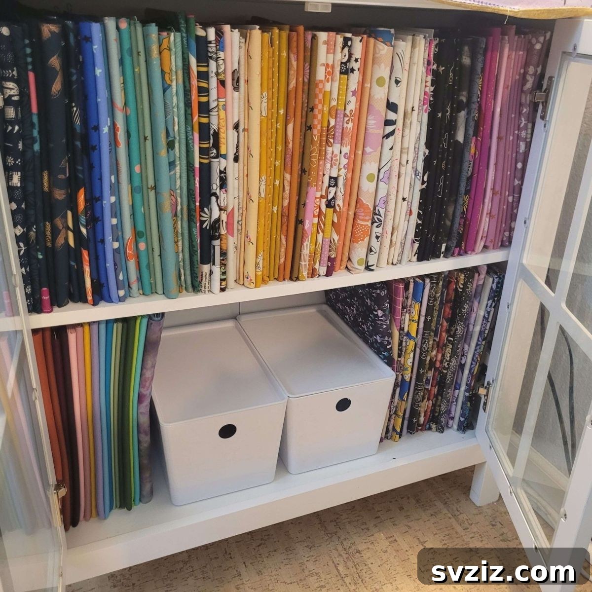 Stand Upright fabric storage