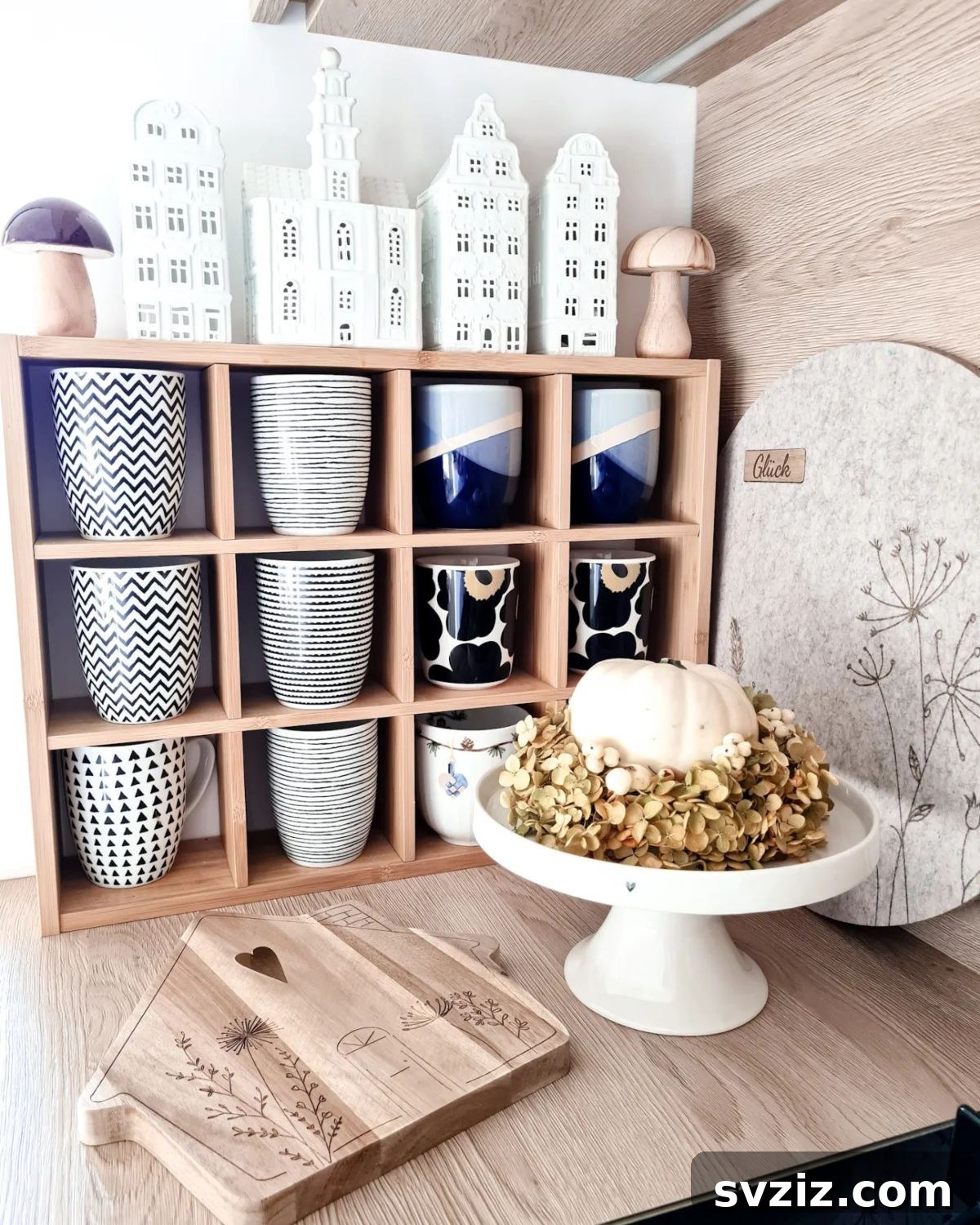 Tabletop Mug Cubby Organizer