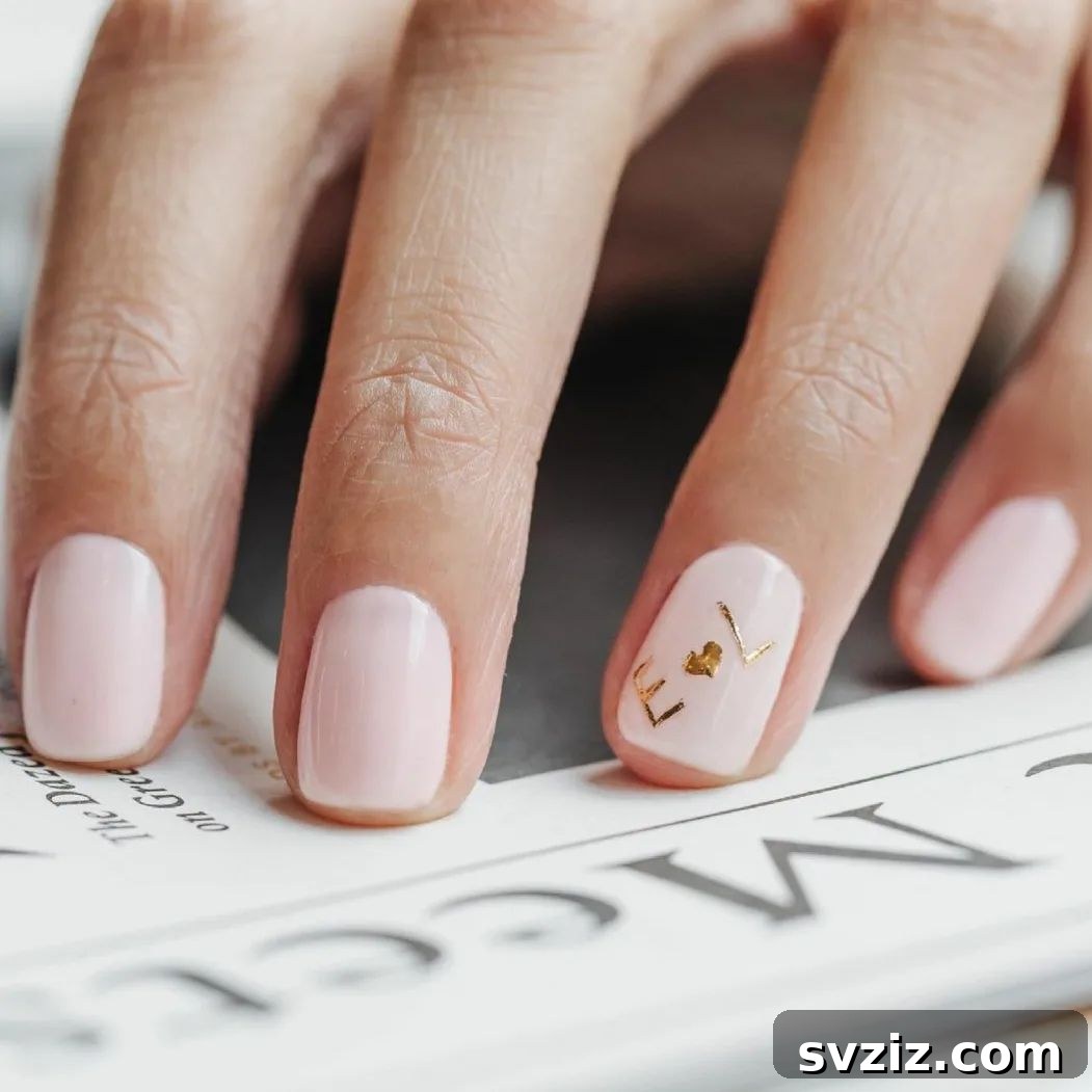Stunning Bridal Nail Art Inspiration 7 Personalized bridal manicure featuring a couple's initials
