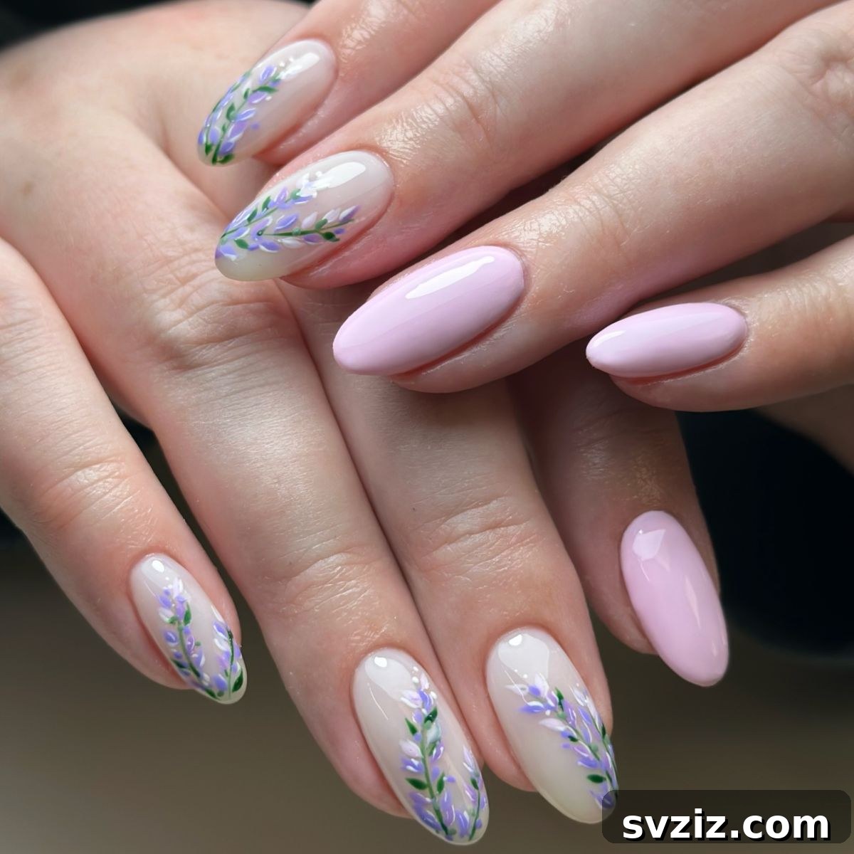 41 Stunning Floral Manicure Ideas to Blossom Your Look 16 Spring Flowers Nail Inspo