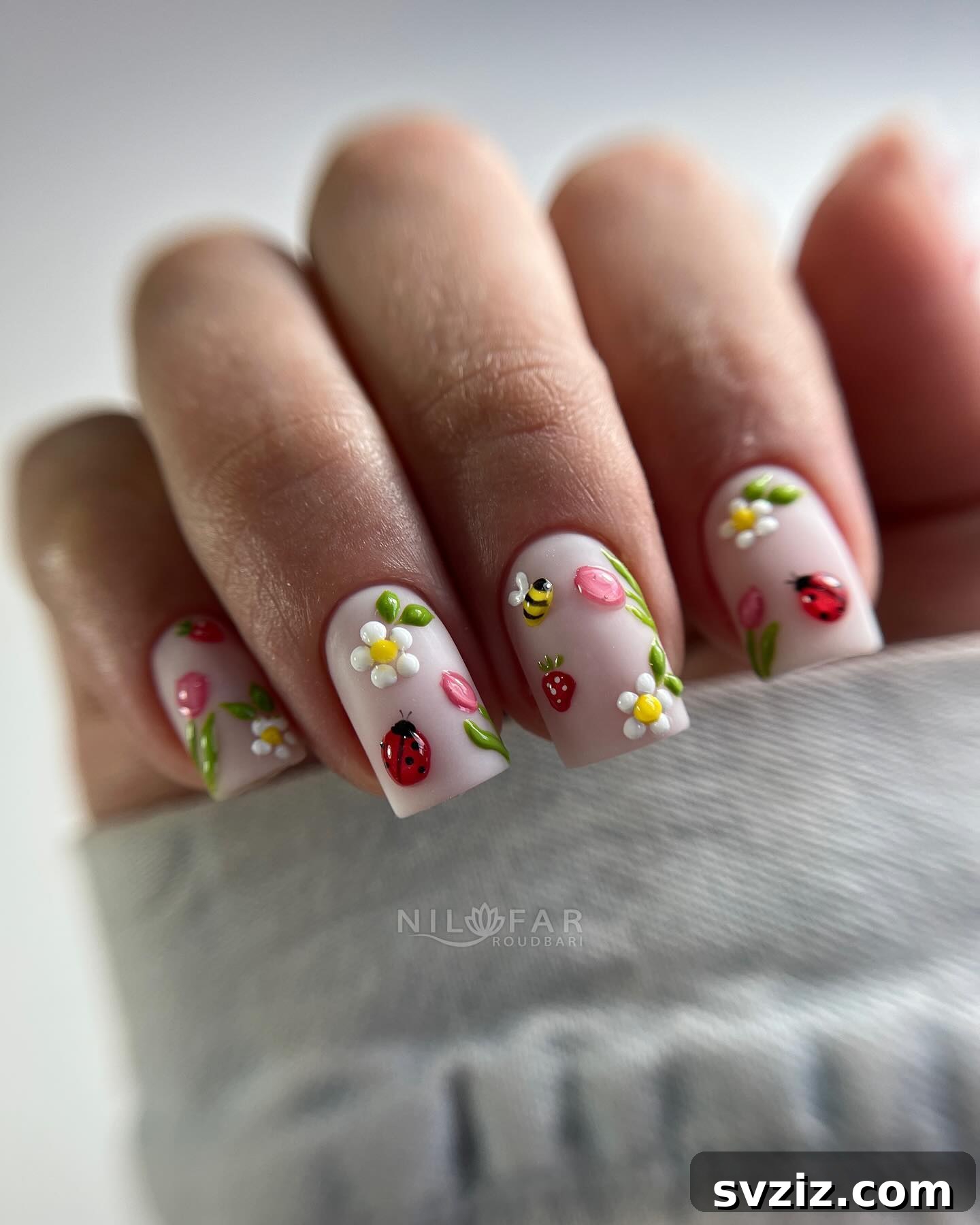41 Stunning Floral Manicure Ideas to Blossom Your Look 21 Picture Perfect Garden