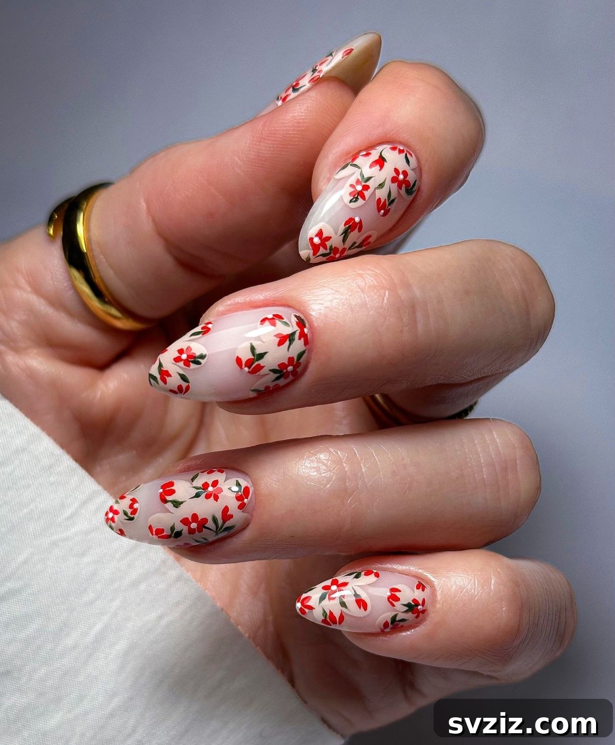 41 Stunning Floral Manicure Ideas to Blossom Your Look 10 Cath Kidston Inspiration
