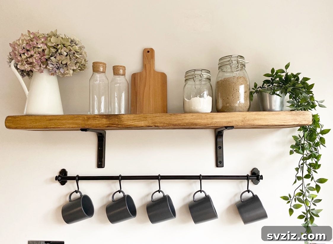 Reclaimed Wooden Shelves