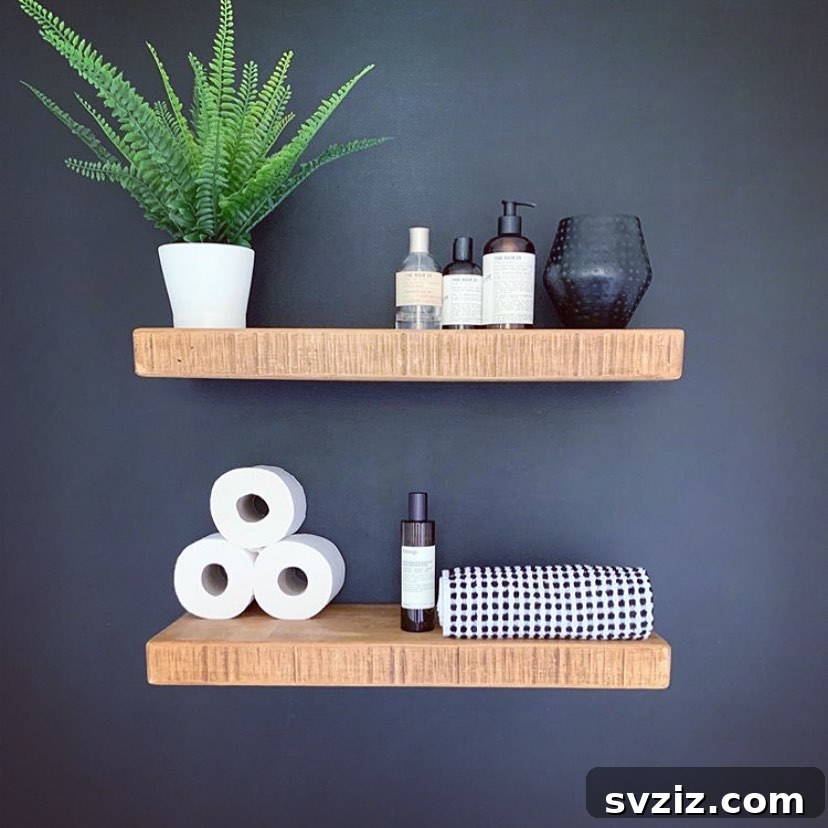 Rustic Chunky Shelving