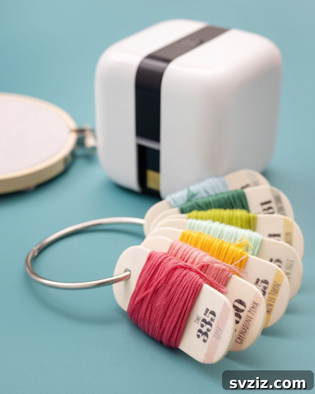 Embroidery Floss Rings