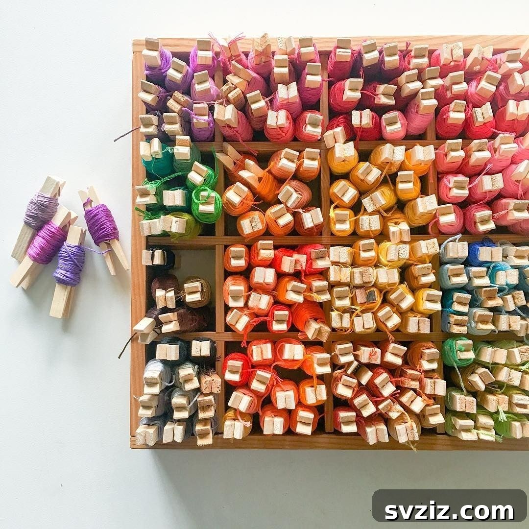 Clothes Peg Organizer