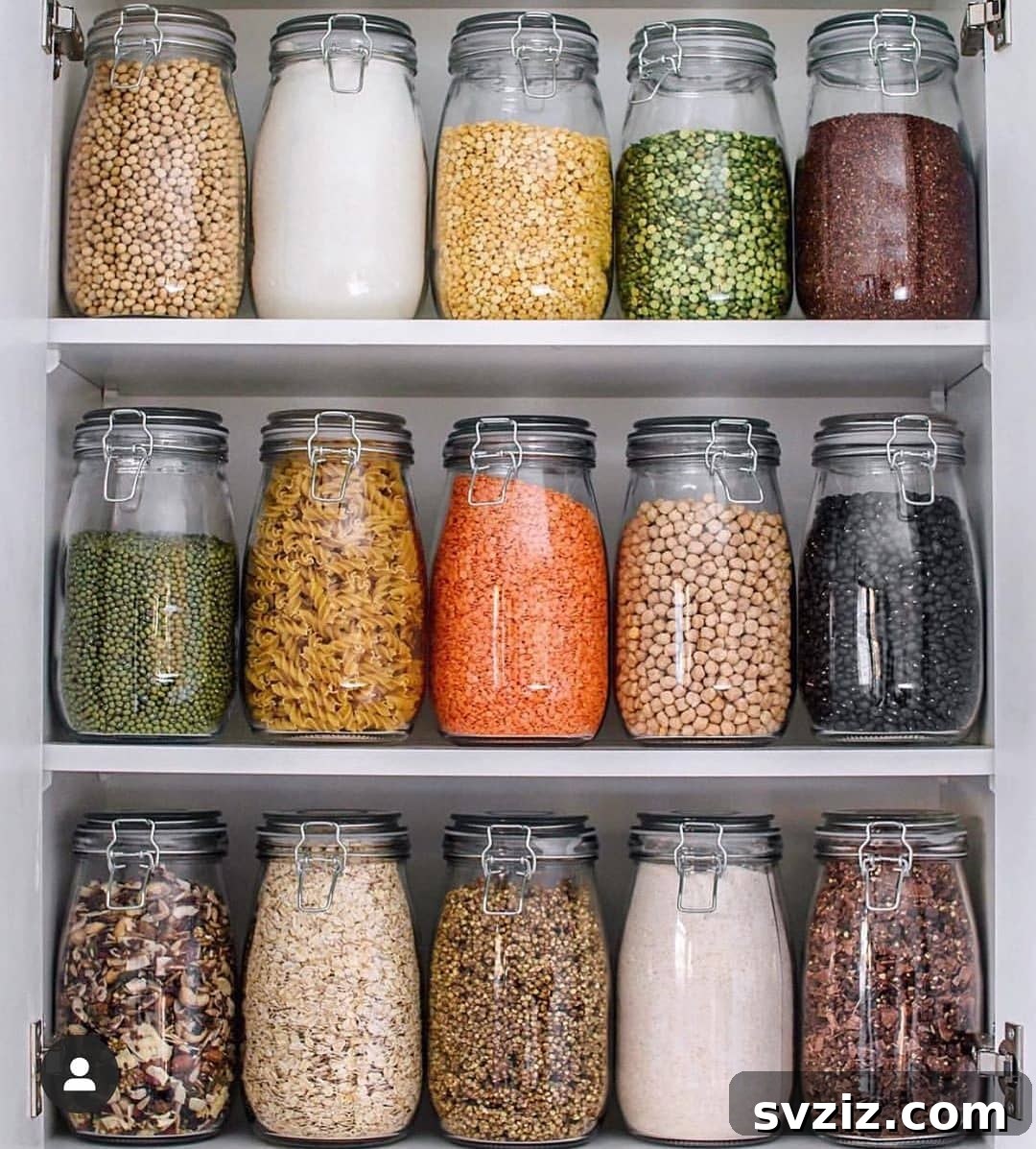 Everyday Jars, Extraordinary Organization 11 Dry Pulse Storage