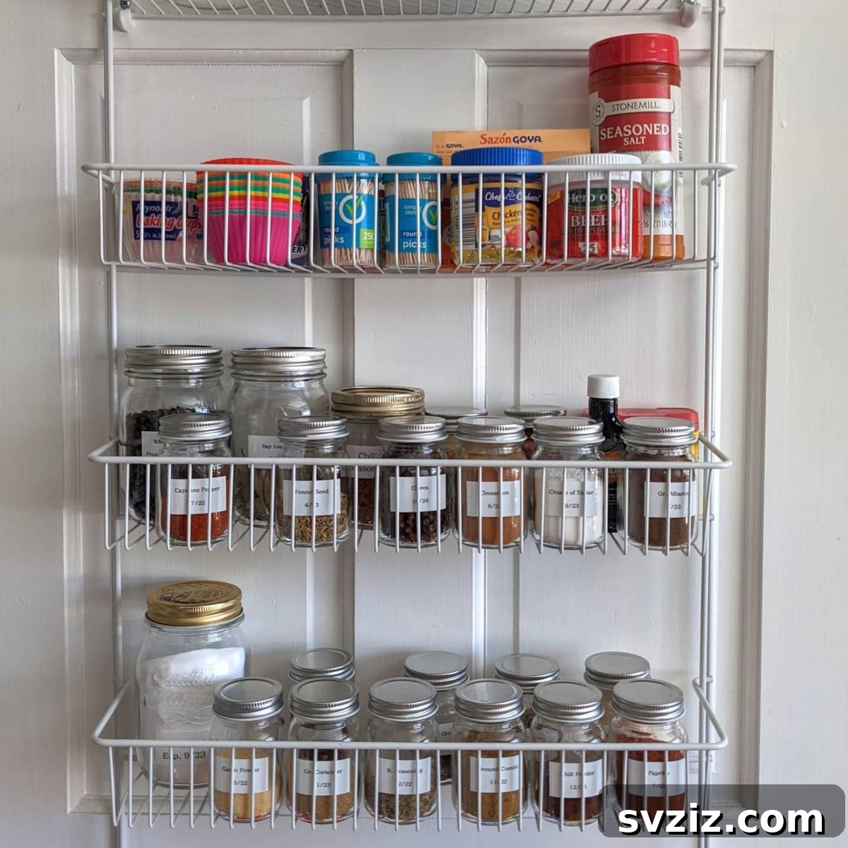Everyday Jars, Extraordinary Organization 14 spice jars