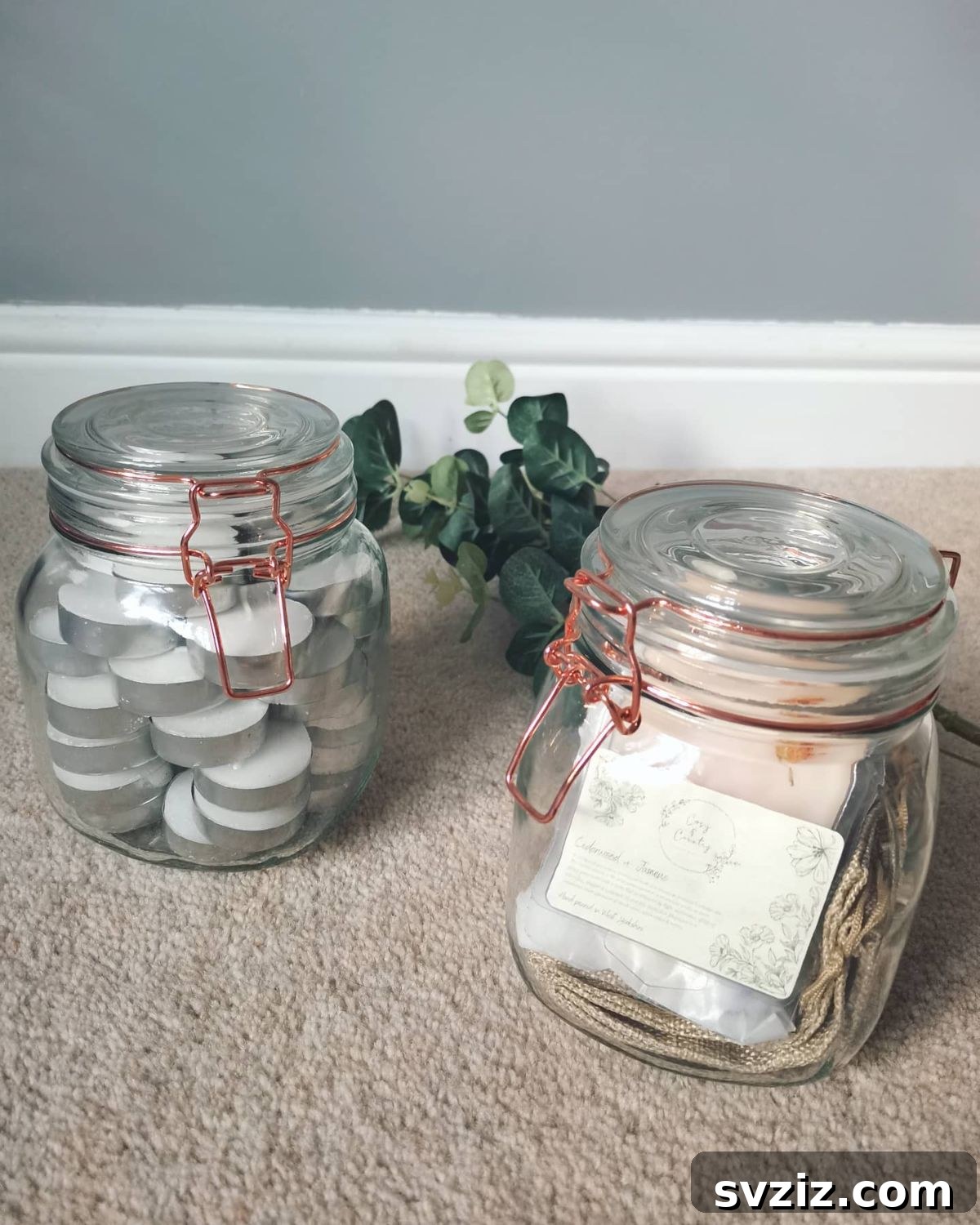 Everyday Jars, Extraordinary Organization 8 tealight storage
