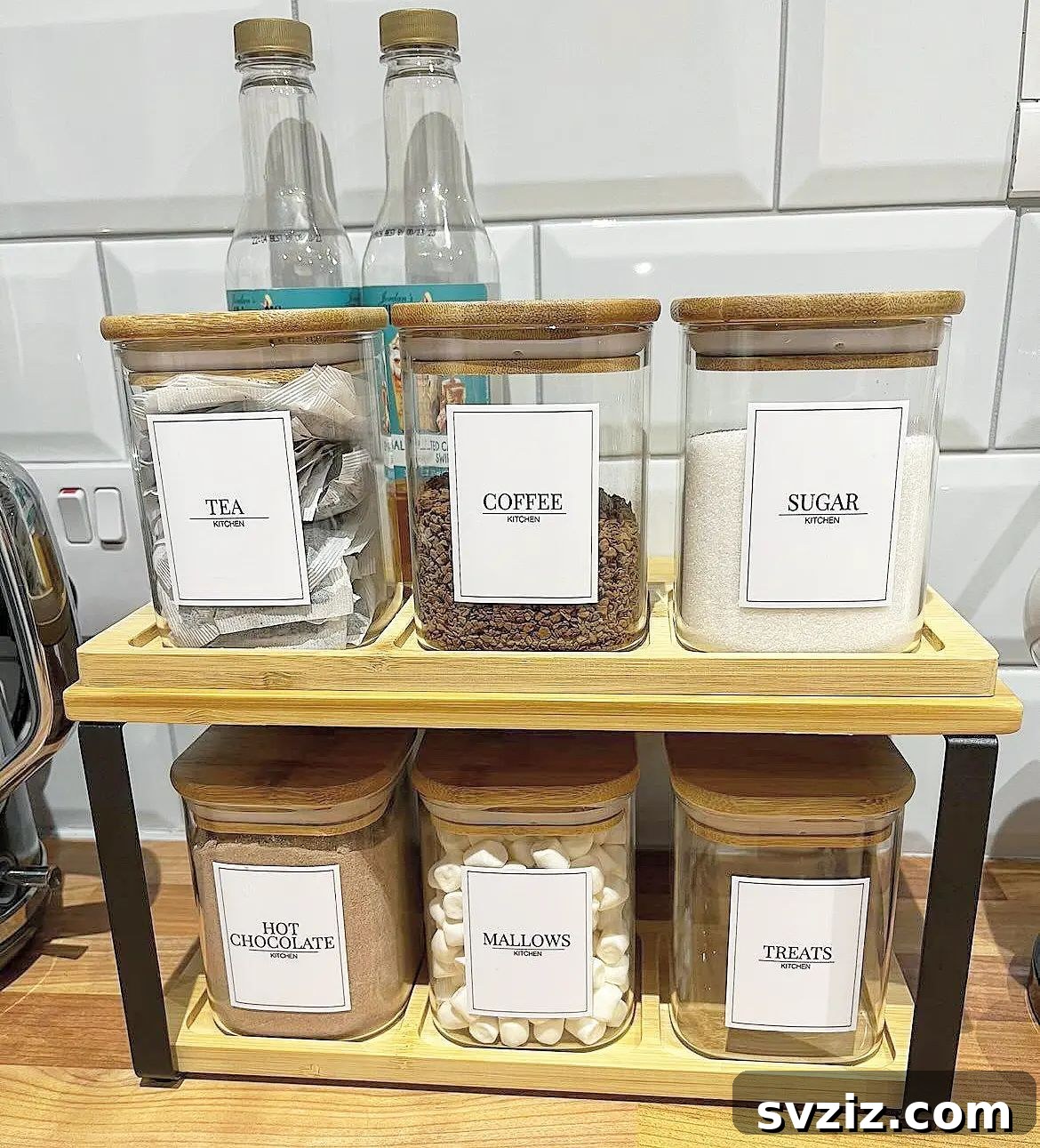 Everyday Jars, Extraordinary Organization 9 coffee bar