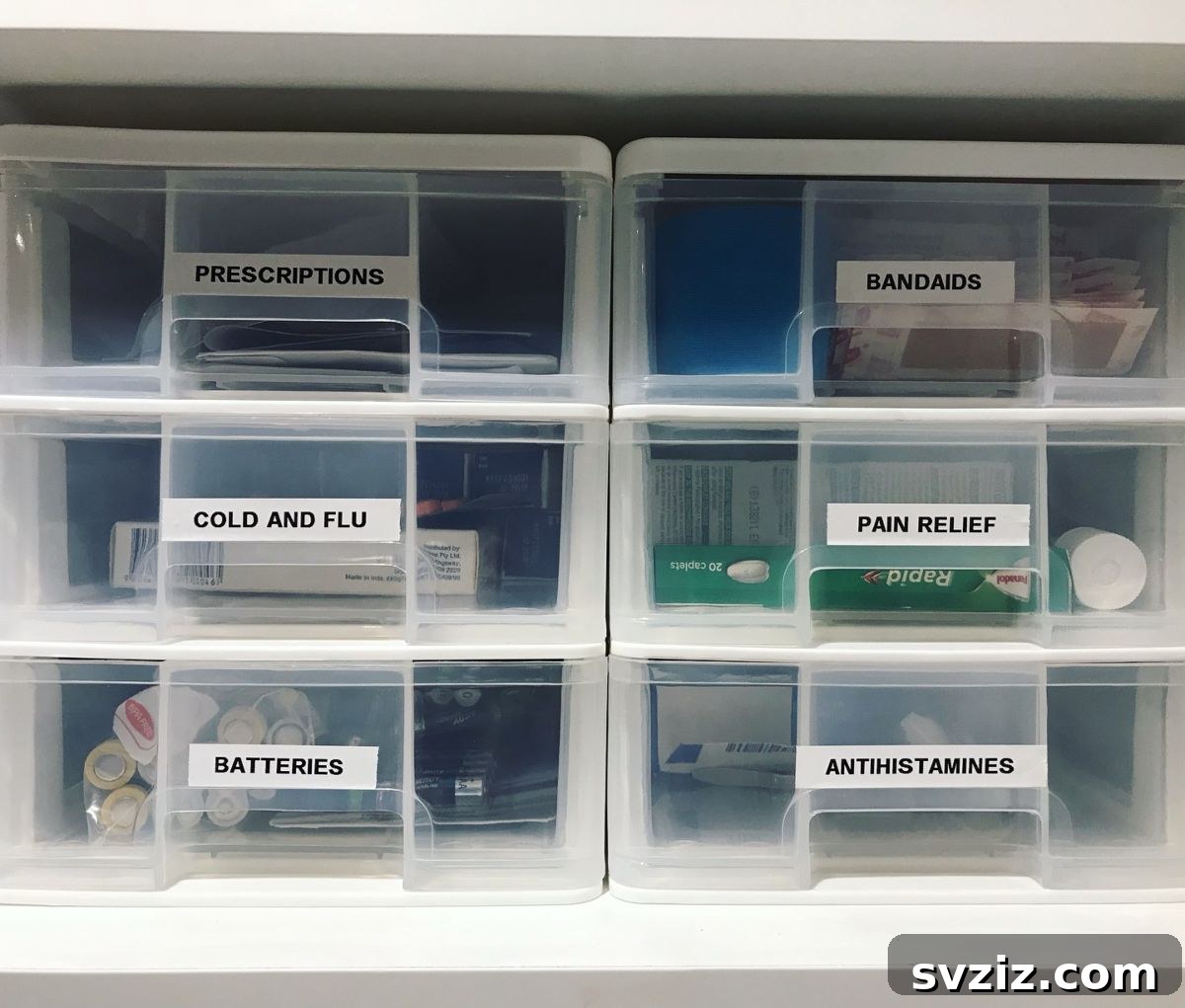 Daily Medicine Drawer