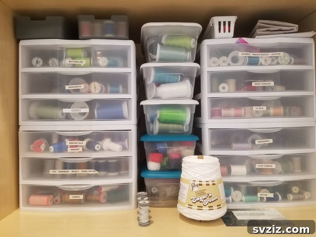 sewing set up