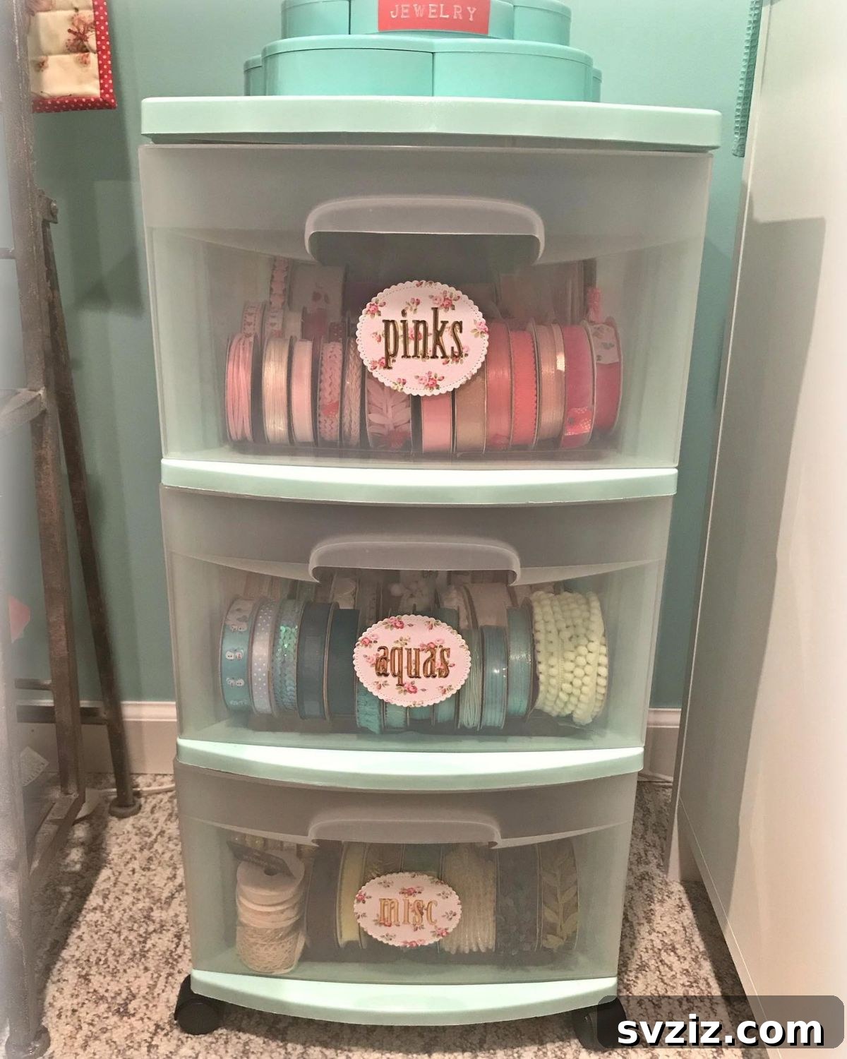 Scrapbooking Storage