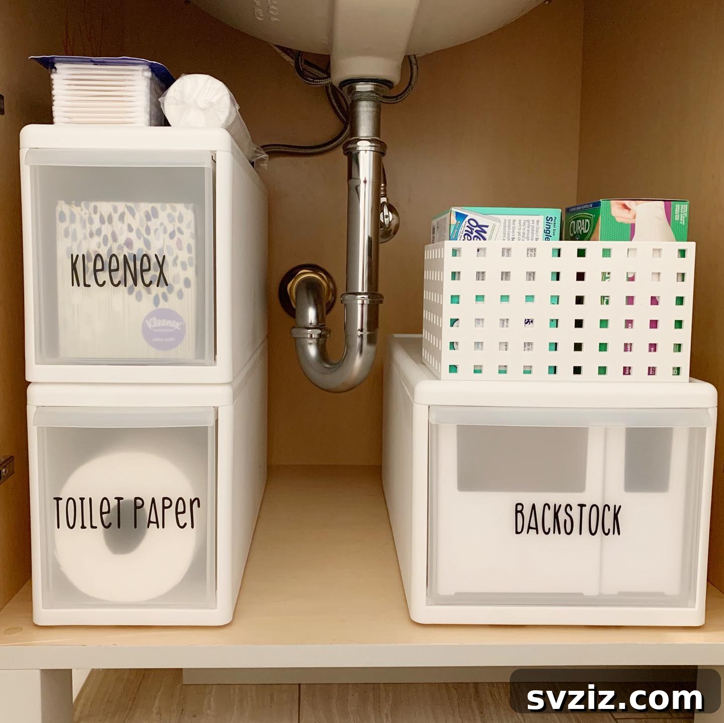 Hidden Toiletry Storage