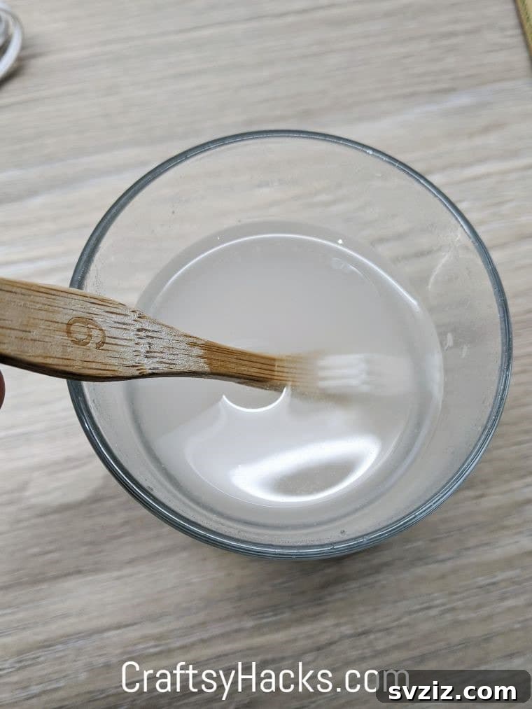 Sanitizing toothbrushes naturally with a baking soda and vinegar solution