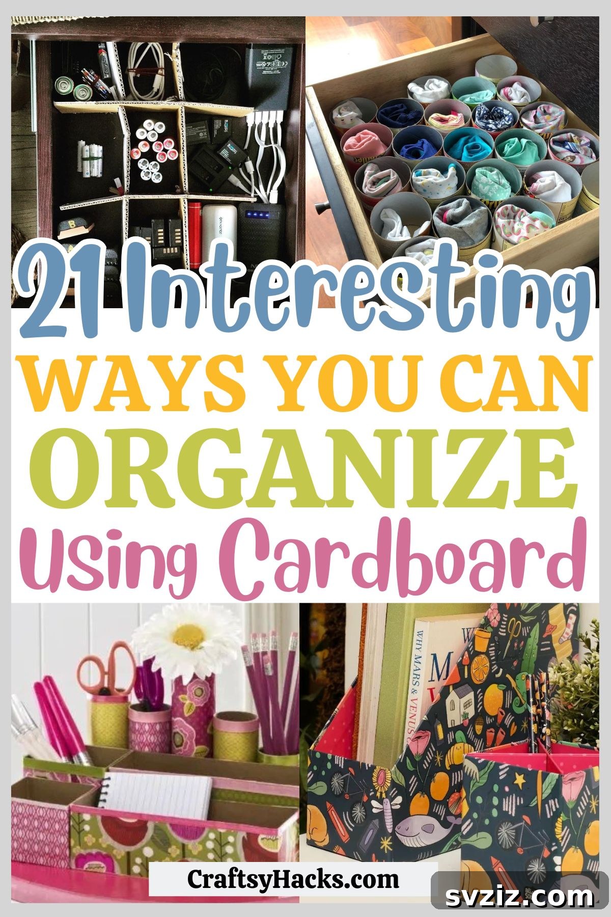 21 Genius Cardboard Hacks for an Organized Home 2 Creative Ways to Organize Using Cardboard for Budget-Friendly DIY Home Storage Solutions