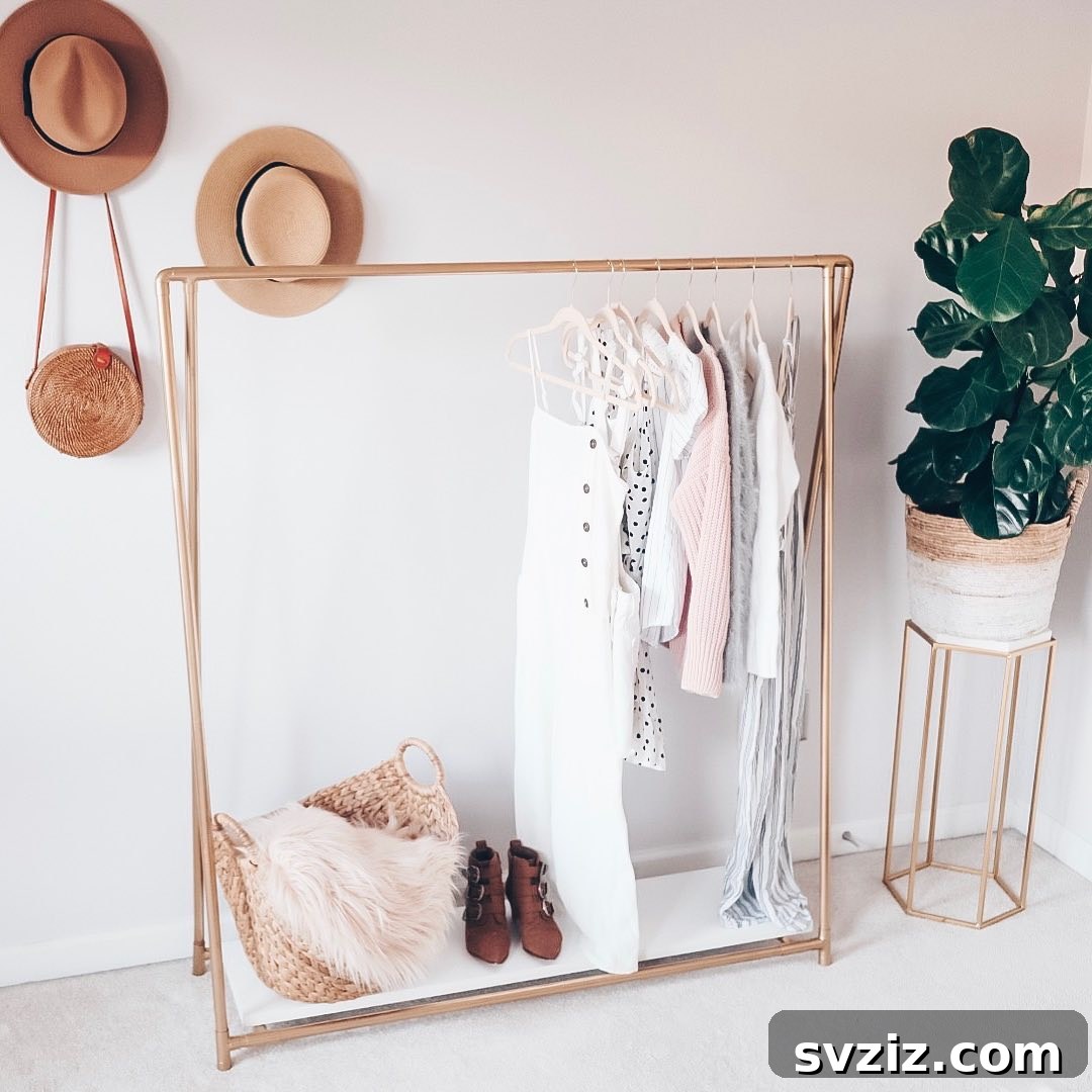 Effortless Organization: 21 Hacks for a Life on the Go 6 wardrobe racks